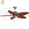 Quạt trần cánh lá trang trí đẹp 48P252 2