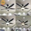 Quạt trần đèn trang trí đẹp GMG565 2