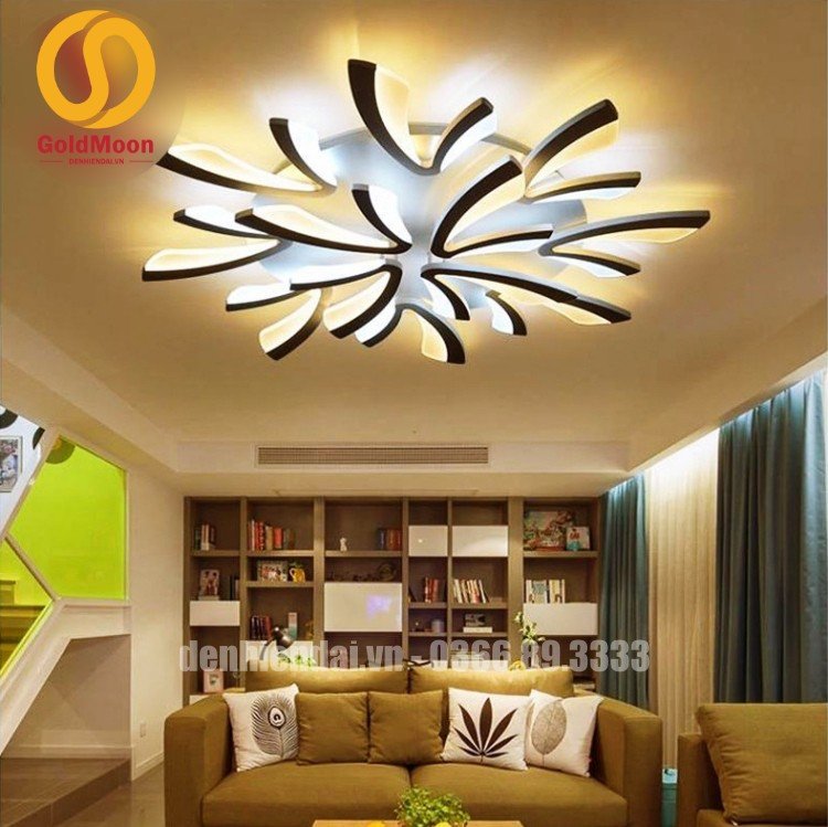 Đèn mâm ốp trần hiện đại 1053-12 Den mam op tran led 1053 03 Đèn mâm ốp trần hiện đại 1053-15