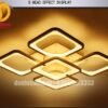 Đèn mâm ốp trần hiện đại 1057-41 4