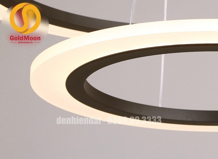 Đ&egrave;n thả 3 v&ograve;ng led, kiểu thi&ecirc;n h&agrave; 3310