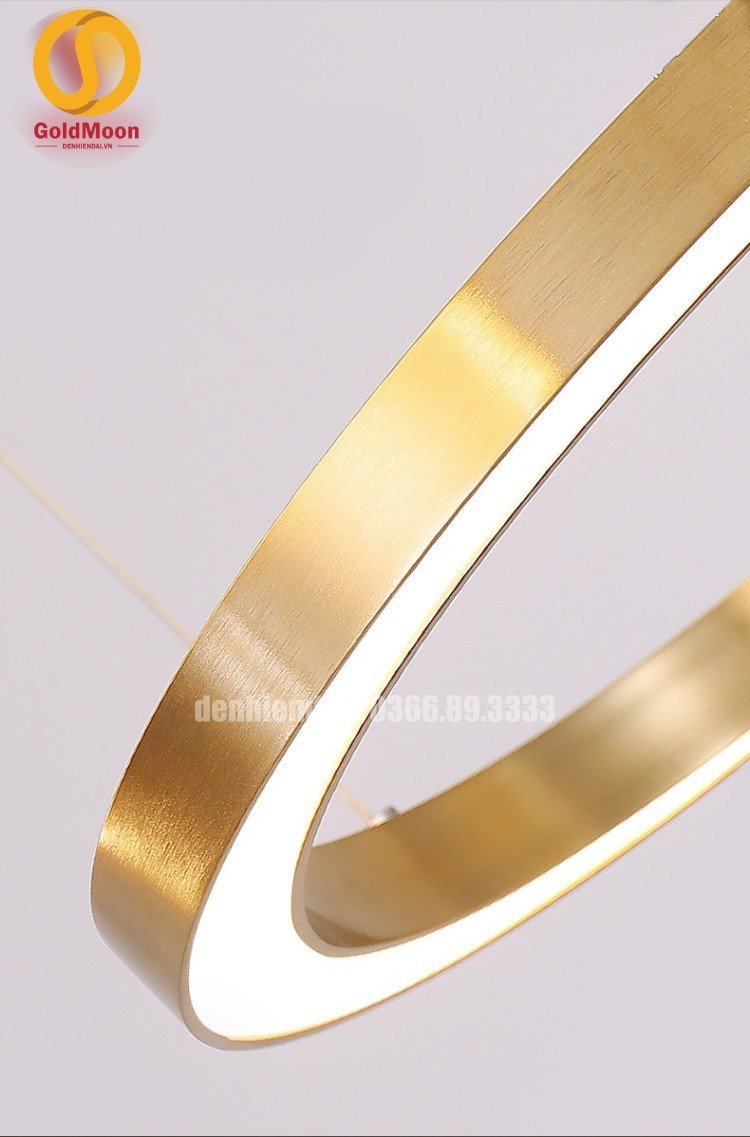 Đ&egrave;n thả 3 v&ograve;ng led, kiểu thi&ecirc;n h&agrave; 3312