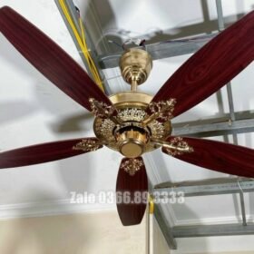 Quạt trần trang trí đẹp 52P504V 2