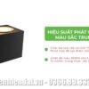 Đèn hắt tường Led ngoài trời LWA0150A-BK 4