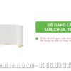 Đèn hắt tường Led ngoài trời LWA8031-WH 6