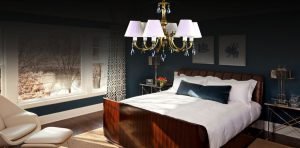 Bỏ túi 5 lưu ý khi chọn đèn chùm phòng ngủ GoldMoon lighting Bo tui 5 luu y khi chon den chum phong ngu van duy lighting 1