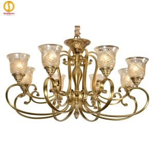 Đèn chùm cổ điền, đặc điểm nổi bật và cách chọn đèn chùm Den chum co dien dac diem noi bat va cach chon den chum 2