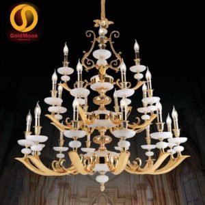 Mang một chút quá khứ vào hiện tại với đèn chùm cổ điển Den chum dong da 8250t24 p876