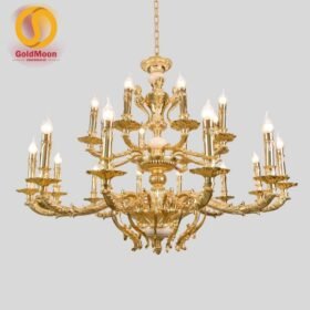 Đèn chùm đồng đá 8269T20 1