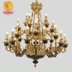 Đèn chùm đồng đá 8271T27 1