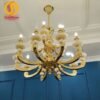 Đèn chùm đồng đá 8173T15 2