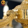 Đèn chùm đồng đá 8173T15 4