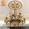 Đèn chùm đồng đá 8219T18 2