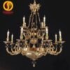 Đèn chùm đồng đá 8248T12 3