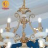 Đèn chùm đồng đá 8250T15 3