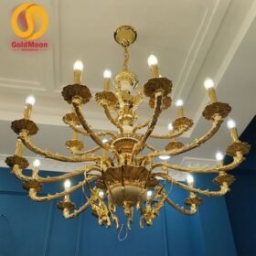 Đèn chùm đồng đá 8269T20 2