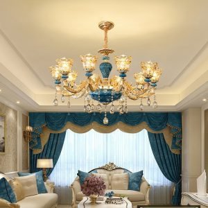 Đèn chùm đồng - Lựa chọn tuyệt vời cho người có gu sống chất Den chum dong lua chon tuyet voi cho nguoi co gu song chat 1