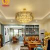 Đèn chùm pha lê phòng khách 8045 9