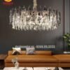 Đèn chùm pha lê phòng khách 8070 2