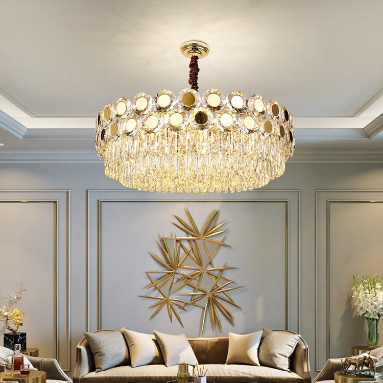 Đ&egrave;n ch&ugrave;m pha l&ecirc;  - N&acirc;ng tầm đẳng cấp cho ph&ograve;ng kh&aacute;ch chung cư