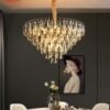 Đèn chùm pha lê phòng khách 8083 10