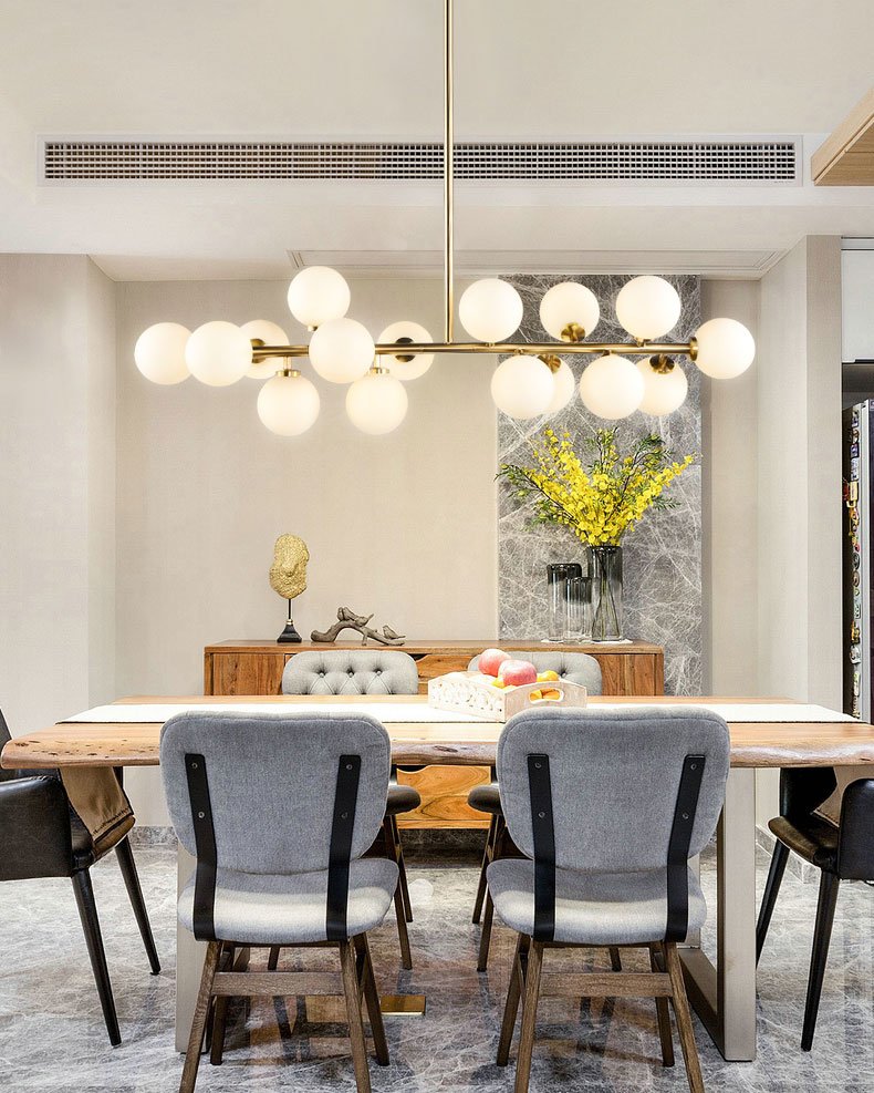 Đ&egrave;n ch&ugrave;m ph&ograve;ng ăn đẹp,gi&aacute; rẻ ở H&agrave; Nội