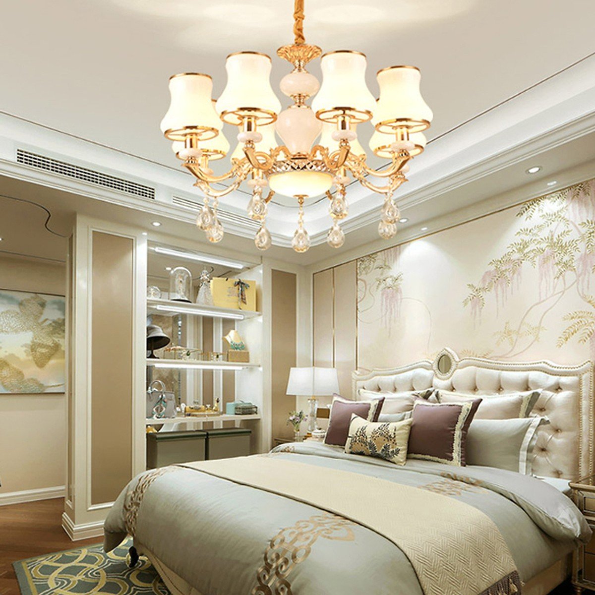 Đ&egrave;n ch&ugrave;m ph&ograve;ng ngủ GoldMoon v&agrave; một số ưu điểm vượt trội