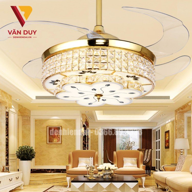 Đ&egrave;n ch&ugrave;m quạt trần cụp x&ograve;e c&oacute; giảm khả năng l&agrave;m m&aacute;t kh&ocirc;ng?