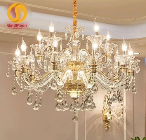 K&iacute;ch thước v&agrave; phong c&aacute;ch ph&ugrave; hợp của đ&egrave;n ch&ugrave;m pha l&ecirc; nến