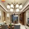 Đèn chùm tân cổ điển 88005T15 3