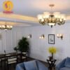 Đèn chùm tân cổ điển 88080T8 4