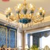 Đèn chùm tân cổ điển Pháp 8861T15 2