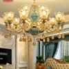 Đèn chùm tân cổ điển Pháp 8861T15 6