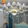 Đèn chùm tân cổ điển Pháp 8864T15 Den chum trang tri phong khach gia re den chum tan co dien 8864t15 13