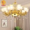 Đèn chùm tân cổ điển Pháp 8866T15 2