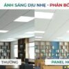 Đèn panel hộp 48w, 60x60cm (PL-48SS-6060) Den led panel hop onyx anh sang hai hoa em diu