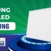 Đèn panel hộp 48w, 60x60cm (PL-48SS-6060) Den led panel hop onyx su dung chip led samsung