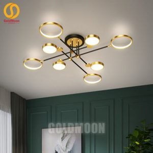 Khám phá những mẫu đèn ốp trần trang trí phòng khách đẹp nhất Den mam op tran hien dai 18006 8t v p1295