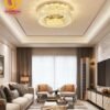 Đèn mâm pha lê ốp trần 29179 3