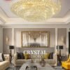 Đèn mâm pha lê ốp trần 29182 3