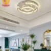 Đèn mâm pha lê ốp trần 29185 7