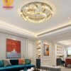 Đèn mâm pha lê ốp trần 29185 Den mam op tran pha le den chum trang tri 29185 10
