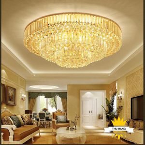 Đèn mâm pha lê cao cấp GoldMoon giá rẻ nhất tại Hà Nội Den mam pha le cao cap van duy gia re nhat tai ha noi 1