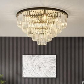 Đèn mâm pha lê ốp trần 29155 1