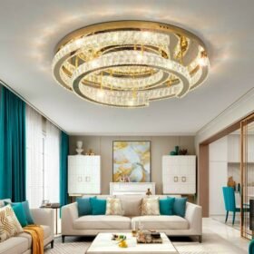 Đèn mâm pha lê ốp trần 29185 1