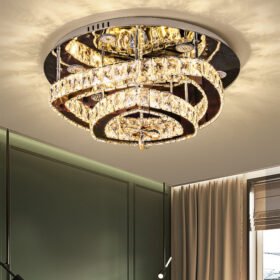 Đèn mâm pha lê ốp trần 29207 1