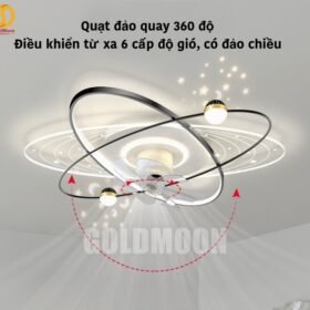 Đèn quạt ốp trần hiện đại 1120-B 2