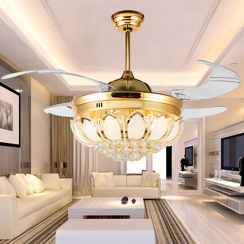 Đ&egrave;n quạt trần hiện đại một kiệt t&aacute;c của nghệ thuật .