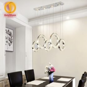 Đèn thả 5 pha lê tròn 3640 1