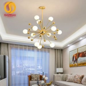 Không gian hiện đại với những chiếc đèn chùm sang trọng này Den tha den chum hien dai 33404 p747